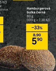 Bulka na hamburger