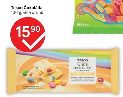 Čokoláda Tesco