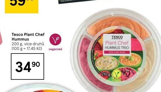 Hummus Tesco Plant Chef