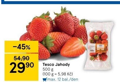 Jahody Tesco