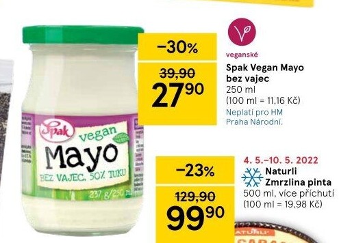 Majonéza Vegan Mayo Spak