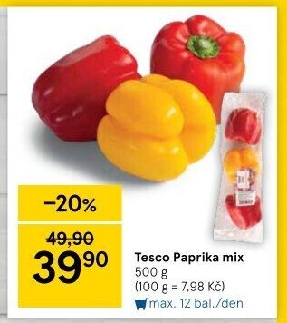 Paprika mix Tesco