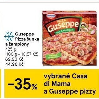 Pizza mražená Guseppe Dr. Oetker