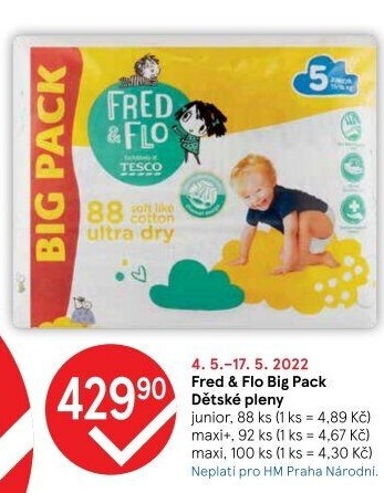 Pleny dětské Fred&amp