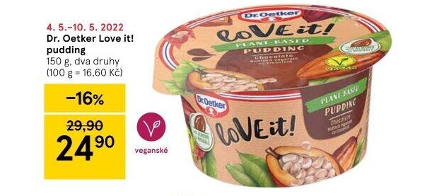 Pudink loVE it! Dr. Oetker