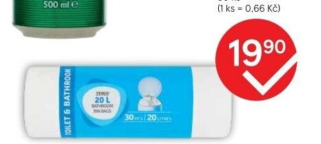 Pytle na odpadky Tesco