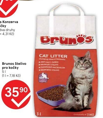 Stelivo pro kočky Brunos