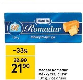 Sýr Romadur Madeta