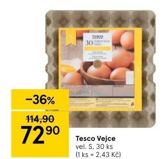 Vejce S Tesco