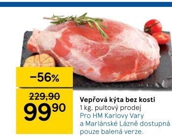 Vepřová kýta bez kosti