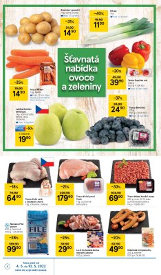 akční leták Tesco 4.5.2022-10.5.2022