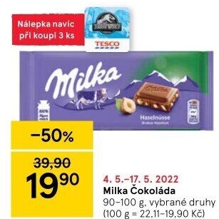 Čokoláda Milka