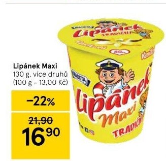 Dezert Lipánek Madeta