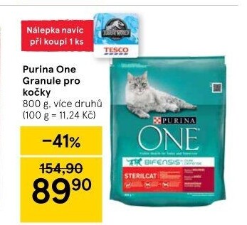 Granule pro kočky One Purina