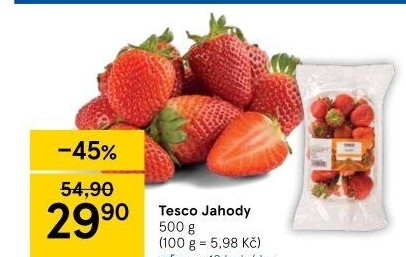 Jahody Tesco