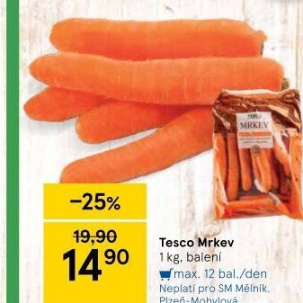 Mrkev Tesco