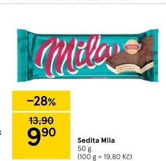 Oplatky Mila Sedita