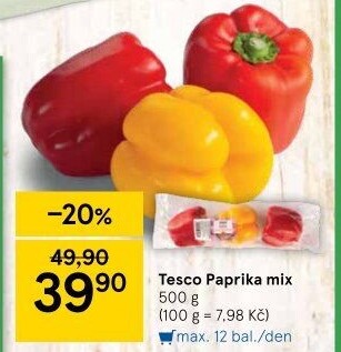 Paprika mix Tesco