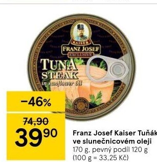 Tuňák v oleji Exclusive Franz Josef Kaiser