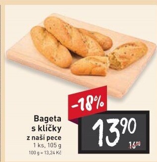 Bageta s klíčky