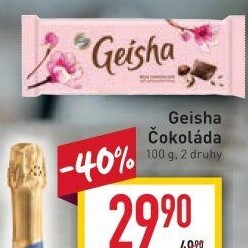 Čokoláda Geisha