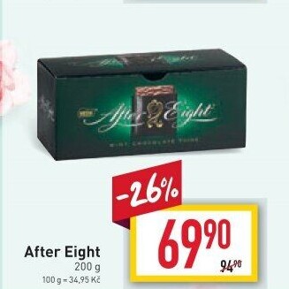Čokoládové plátky Nestlé After Eight
