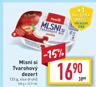 Dezert Mlsni si Tatra