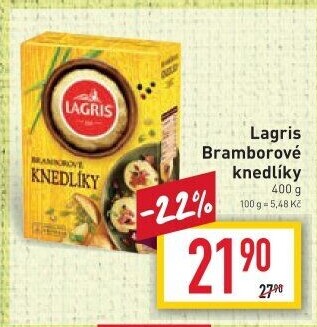 Knedlíky bramborové v prášku Lagris