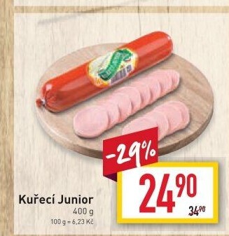 Kuřecí salám Junior DZ Klatovy