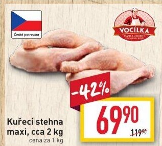 Kuřecí stehna Vocílka