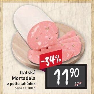 Salám Mortadella italská
