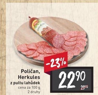 Salám Poličan Krásno