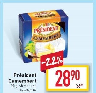 Sýr Camembert Président