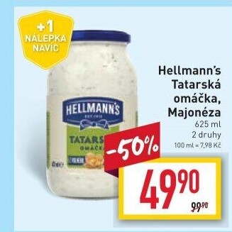 Tatarská omáčka Hellmann'