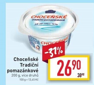 Tradiční pomazánkové Choceňské