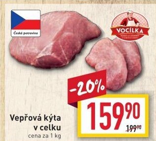 Vepřová kýta Vocílka