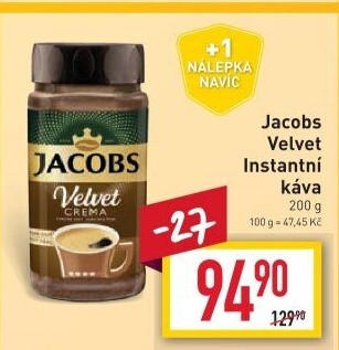 Instantní káva Jacobs Velvet