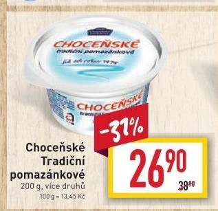 Tradiční pomazánkové Choceňské