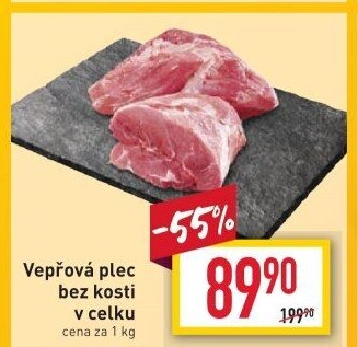 Vepřová plec bez kosti