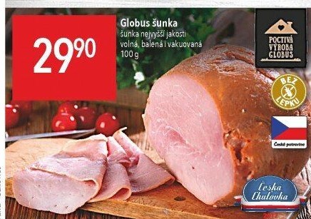 Šunka nejvyšší jakosti Globus