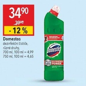 Čistič WC gelový Domestos