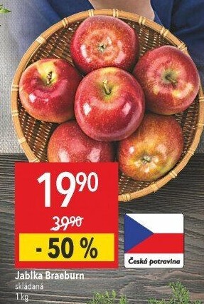 Jablka Braeburn
