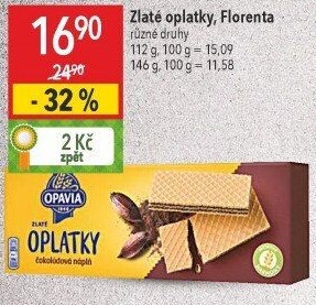 Oplatky Zlaté Opavia