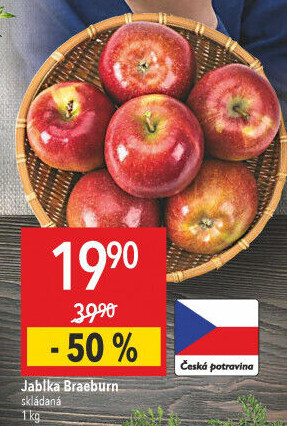 Jablka Braeburn