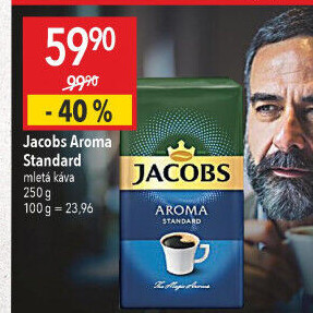 Mletá káva Jacobs Aroma Standard
