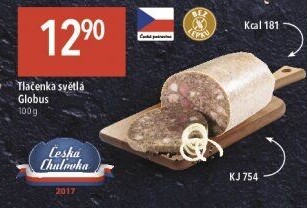 Tlačenka světlá Globus