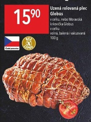Uzená rolovaná plec Globus