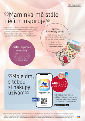 akční leták dm drogerie 5.5.2022-8.6.2022