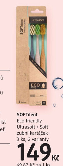 Kartáčky na zuby Eco Softdent