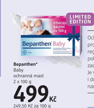 Mast proti opruzeninám Baby Bepanthen